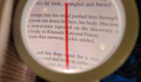1599403 Eschenbach 3x / 12d Led Lighted Hand Held Stand Magnifier - 3 Inch Lens