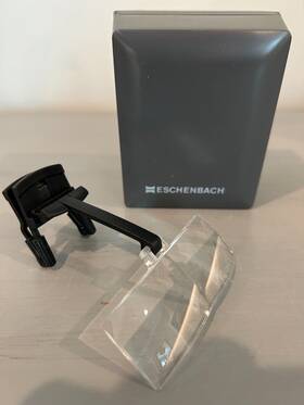 23133 Eschenbach Binocular Clip-on Magnifier 3x