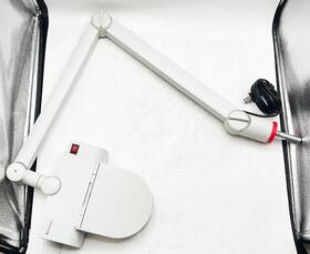 2772204 Eschenbach Vario 4x Table Clamp Magnifying Lamp With 2 Lens 3.55d And 7.1d