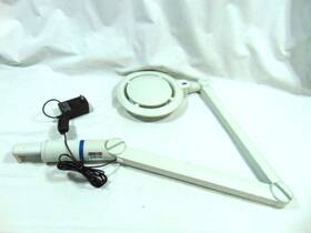 27770 Eschenbach Vario Adjustable Swing Arm Clamp Led Ring 5.2 Inch 2x Magnifying Lamp