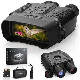 Z096 Fetervic Night Vision Goggles 4k Video Recording 5x Zoom With 32gb Memory