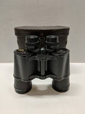 77-1432 Fm Vintage Fully Coated Binoculars 7 X 50 372 At 1000 Yds Field 7.1 With Case
