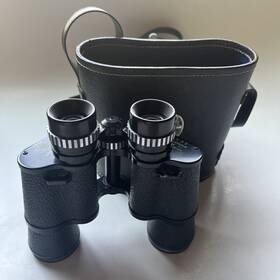 R53126 Focal Kmart 7x35 Field 7 Wide Angle 367 Ft At 1000 Yards Binoculars Vintage