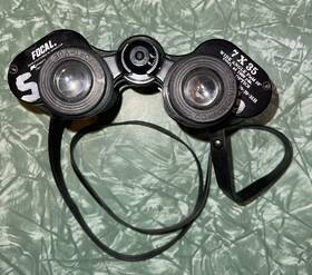 S5314 Focal Vtg Kmart 7x35 Field 10 Binoculars 525ft At 1000yds No Case