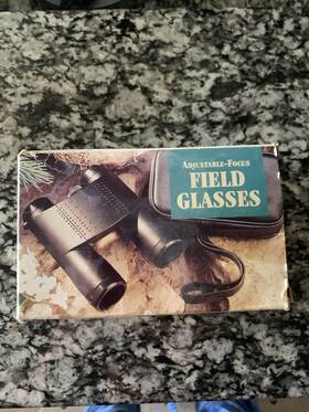 1045282 Focus Field Glasses Adjustable In Box Used Great Condition