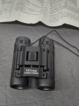 Focus 313100826860 8x21 Mini Compact Pocket Binoculars Lightweight Foldable Easy