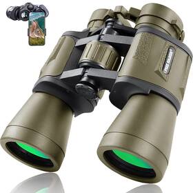 Free Soldier 925810098969 20x50 Binoculars For Adults With Smartphone Adapter - High Powered