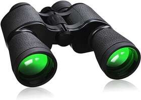 Fullja 670526413426 20x50 High Power Hunting Binoculars For Adults B16 - Black