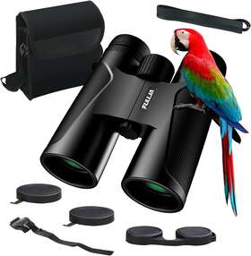 Fullja B17-black High Power Compact Binoculars Easy Focus Waterproof - Black