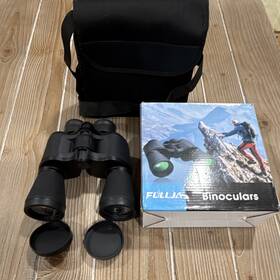 Fullja X0032s9r2p 20x50 Porro Prism Waterproof Low Light Night Vision Binoculars Black