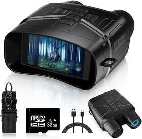 Nv4000 Fvgta Night Vision Goggles 36mp 4k Infrared Binoculars For Hunting 5x Digital Zoom