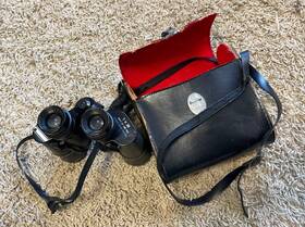 M-05100456 Galaxy Binoculars 7 X 35 367 Ft At 1000 Yds Leather Strap With Bag