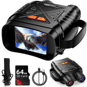 Inskam328 Gipsot Night Vision Goggles Binoculars For Adults Hd Screen Thermal B