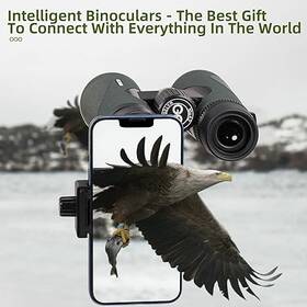 Gllysion 975169639948 12x50 Hd Binoculars High Power Bak4 Gs-b1 - Green