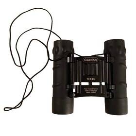 113454 Gordon Compact Binoculars 10x25 Carry Case Incl 288ft Fully Coated Optics