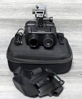 Sphuj0632 Goyojo Nv8300 Infrared Night Vision Binoculars 4k 3d Head Mounted Goggles 8x Zoom 300m