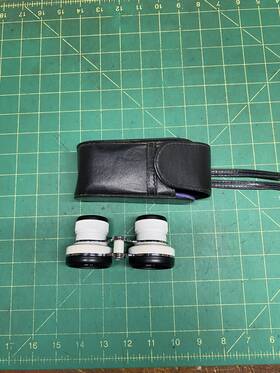 234087 Grw Opera Theater Astronomical Binoculars 2.3x40 28 Degree Ussr Galilian
