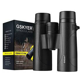 Gskyer 791324168001 Binoculars For Adults Bird Watching Stargazing Planets 12x42 - Black
