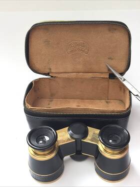 Hensoldt 851573 Wetzlar Diadem Opera Glasses With Case Germany