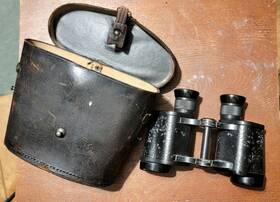 24853 Hensoldt Wetzlar Vintage 6x30 Binoculars