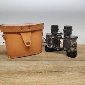54677 Hensoldt Wetzlar Diagon 7x35 Binoculars With Case Coated Optics Featherweight