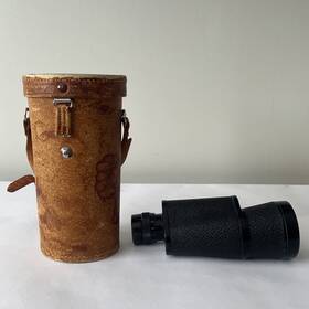 1898575 Herters Vintage 10x50 Field Coated Monocular 5.5 Degrees Black Made In Japan