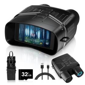 Hexeum 768561548170 Night Vision Goggles - 4k Binoculars For Adults 3ftft Hd Screen B
