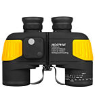 Hw-01-0750 Hooway Military Marine Binoculars Internal Rangefinder Compass Waterproof 745360307313