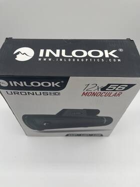 Bak4 Inlook Optics 749355733880 12x56 Hd Monocular Telescope - High Definition With Prism &fmc New