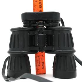 R.6346 J-b133 Japan Military Binoculars Clear Optics