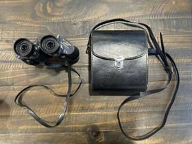 22526 Jason Clipper 6x Binoculars #119 Fast Focus 12x30 With Leather Case Japan