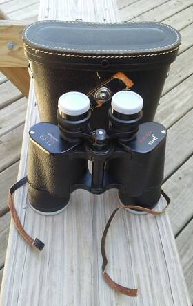 277025 Jason Coated Optics 7x50 Field 7.1 No.277025 Vintage Binoculars With Case