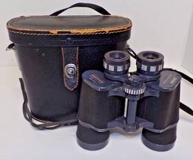 58565 Jason Vintage 7x50 Deluxe Binoculars Triple Coated Lenses With Case No