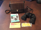 Jb133 Bushnell Vintage Sportview Instafocus Binoculars Case Wide Angle