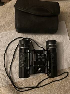 0116 Jc Penny Vintage Rtc 367ftft At 1000 Yds 7x50 Model Binoculars 21 Mm Lens