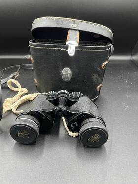 13290 K-mart Vintage For S.s.kresge Binoculars 7x35 Focal With Original Case