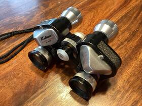K-7079 Kalimar Vintage Wide Field 7x25 10 Degree Binoculars - Read