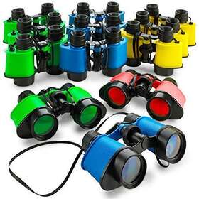 Kco Brands 609301177147 Toy Binoculars With Neck String - 3.5 X 5 Inch Novelty 24 Pack