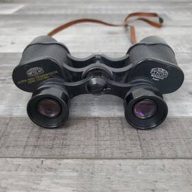 12065 Keiner Vtg Wetzlar 8x30 Peticor Binoculars Ultra High Transmission Lens With Case