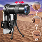 Knf759854 Zoom Telescope Optical Monocular Camera Lens Phone Clip Tripod Holder