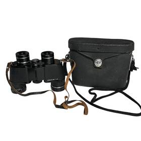 40906 Koc Vtg Binoculars Stream Line 7 X 35 With Case Japan Fully Coated Optics