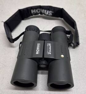 2318 Konus Titanium 8x42 Bak 4 Nitrogen Filled Waterproof Fog Proof Binoculars