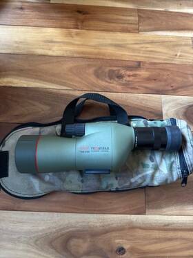 Tsn-554 Kowa Prominar Straight Spotting Scope X15-45 Zoom Lens Fixed Eyepiece