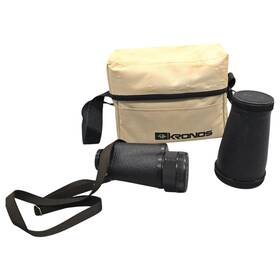N950501 Kronos Vtg Mn Russian 30m3 Interchangeable Monocular 12x40 And 20x60 Strap Case