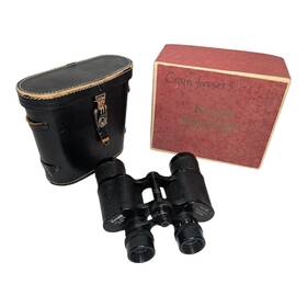 70193 Krupp Binoculars 7x35 Full Coated Optics Zcf Japan Made Model Vintage