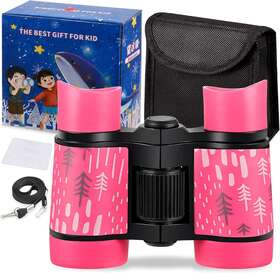 Layyun 313039951985 Kid Binoculars Shock Proof Toy Set - Bird Watching Educational