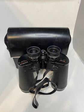 Le-130 Le Gran Vtg 10x50 Binoculars 130 With Original Case Fully Coated Japan