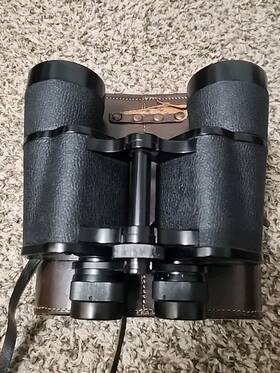 526085 Leica Marseptit 7x50 Decimarit E. Leitz Wetzlar Vintage Binoculars And Hard Leather Case