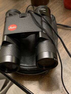 935649 Leitz Trinovid 10x22 C Binoculars From Portugal Case Made Germany