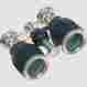 Lsh-06 La Scala Lascala Optics 4x30 Hamlet Opera Glasses Platinum Silver W Carrying Case 839912001108